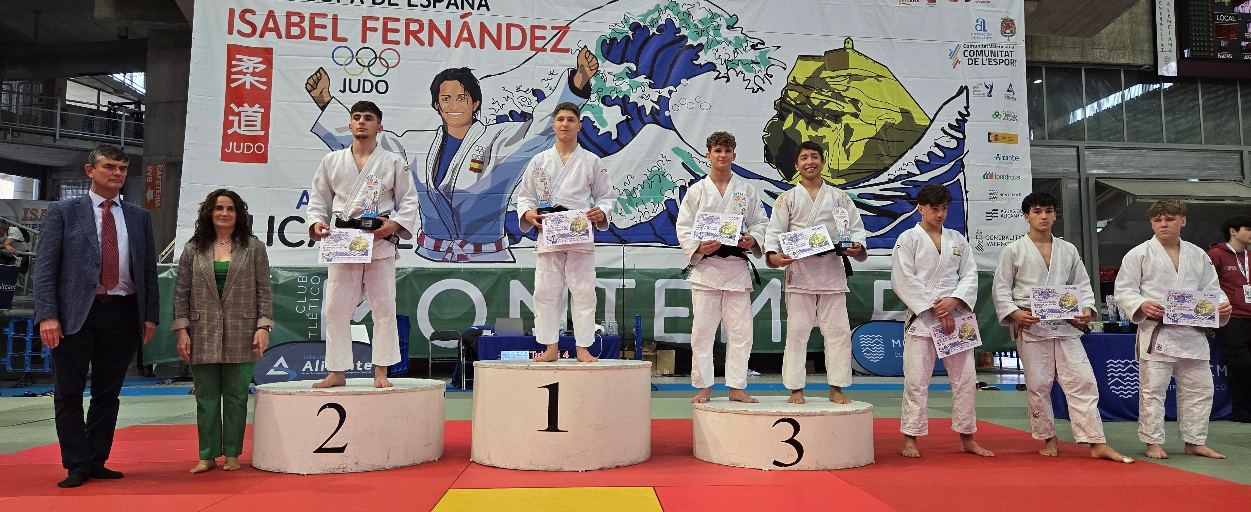 5º Puesto para Aitor Barraza en la Supercopa de España de Judo Cadete de Alicante 08-03-25